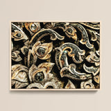 Against the Grain - Thai Woodwork Art Print / Canvas, 16x12’’ / 41x31cm / Natural Frame, Posters Prints & Visual Artwork, Toby Leon