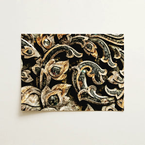 Against the Grain - Thai Woodwork Art Print / Canvas, 16x12’’ / 41x31cm / Unframed / no Border, Posters Prints & Visual Artwork, Toby Leon