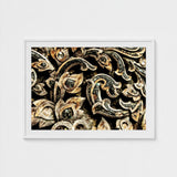 Against the Grain - Thai Woodwork Art Print / Canvas Ancient, Woodcarving, Weathered Surface Prints