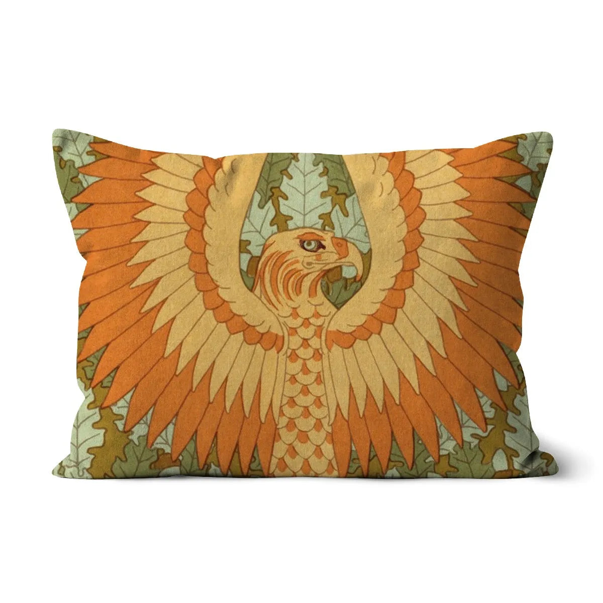Aigles Et Chêne - Maurice Pillard Verneuil Cushion - Decorative Throw Pillow -