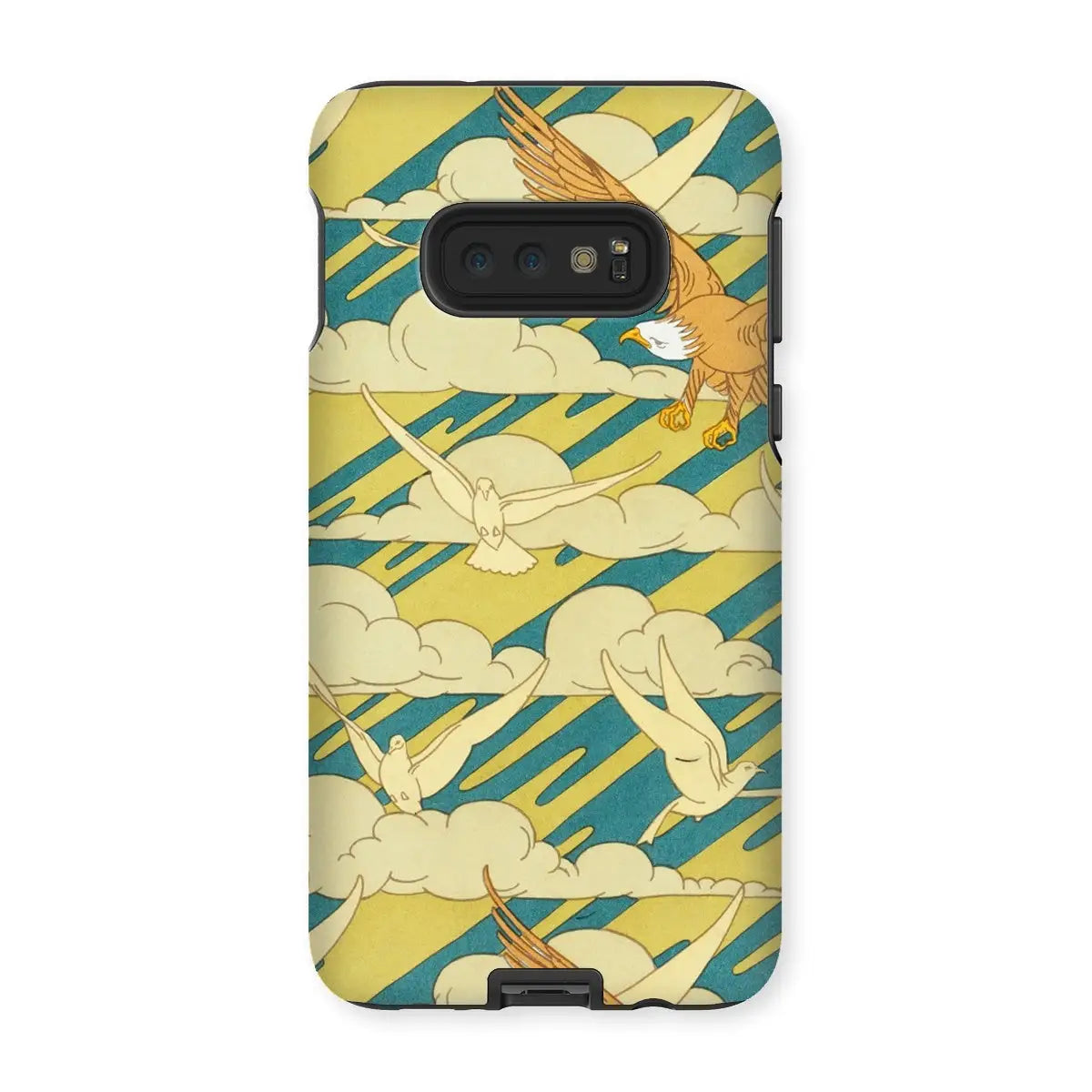 Aigles Et Pigeons - Aesthetic Bird Art Phone Case - Samsung Galaxy S10e / Matte - Mobile Phone Cases - Aesthetic Art