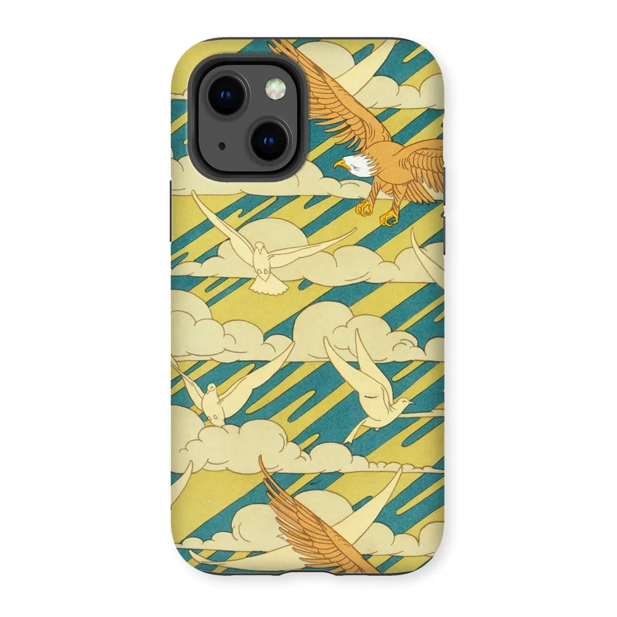 Aigles Et Pigeons - Aesthetic Bird Art Phone Case - Iphone 13 / Matte - Mobile Phone Cases - Aesthetic Art
