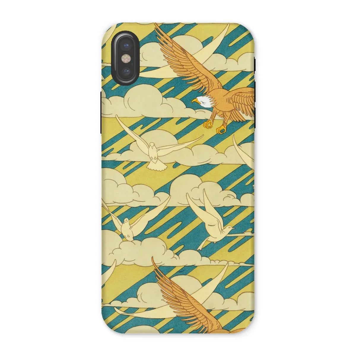 Aigles Et Pigeons - Aesthetic Bird Art Phone Case - Iphone x / Matte - Mobile Phone Cases - Aesthetic Art