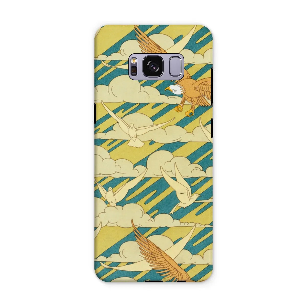 Aigles Et Pigeons - Aesthetic Bird Art Phone Case - Samsung Galaxy S8 Plus / Matte - Mobile Phone Cases - Aesthetic Art