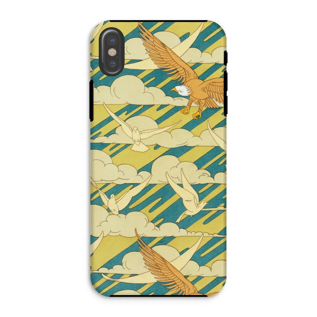 Aigles Et Pigeons - Aesthetic Bird Art Phone Case - Iphone Xs / Matte - Mobile Phone Cases - Aesthetic Art