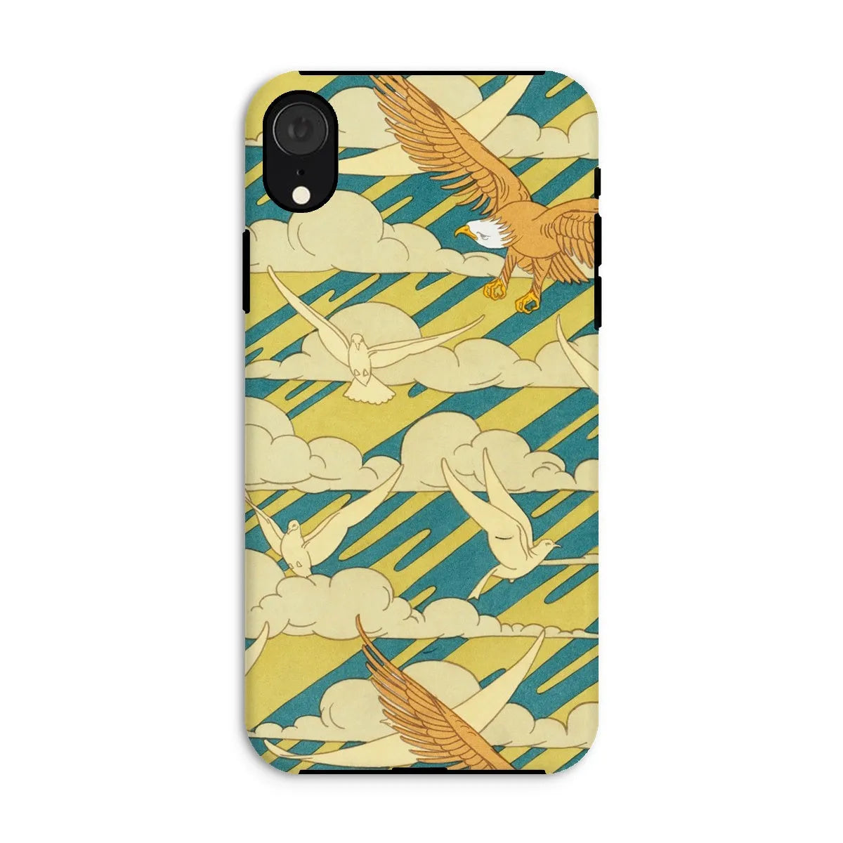 Aigles Et Pigeons - Aesthetic Bird Art Phone Case - Iphone Xr / Matte - Mobile Phone Cases - Aesthetic Art