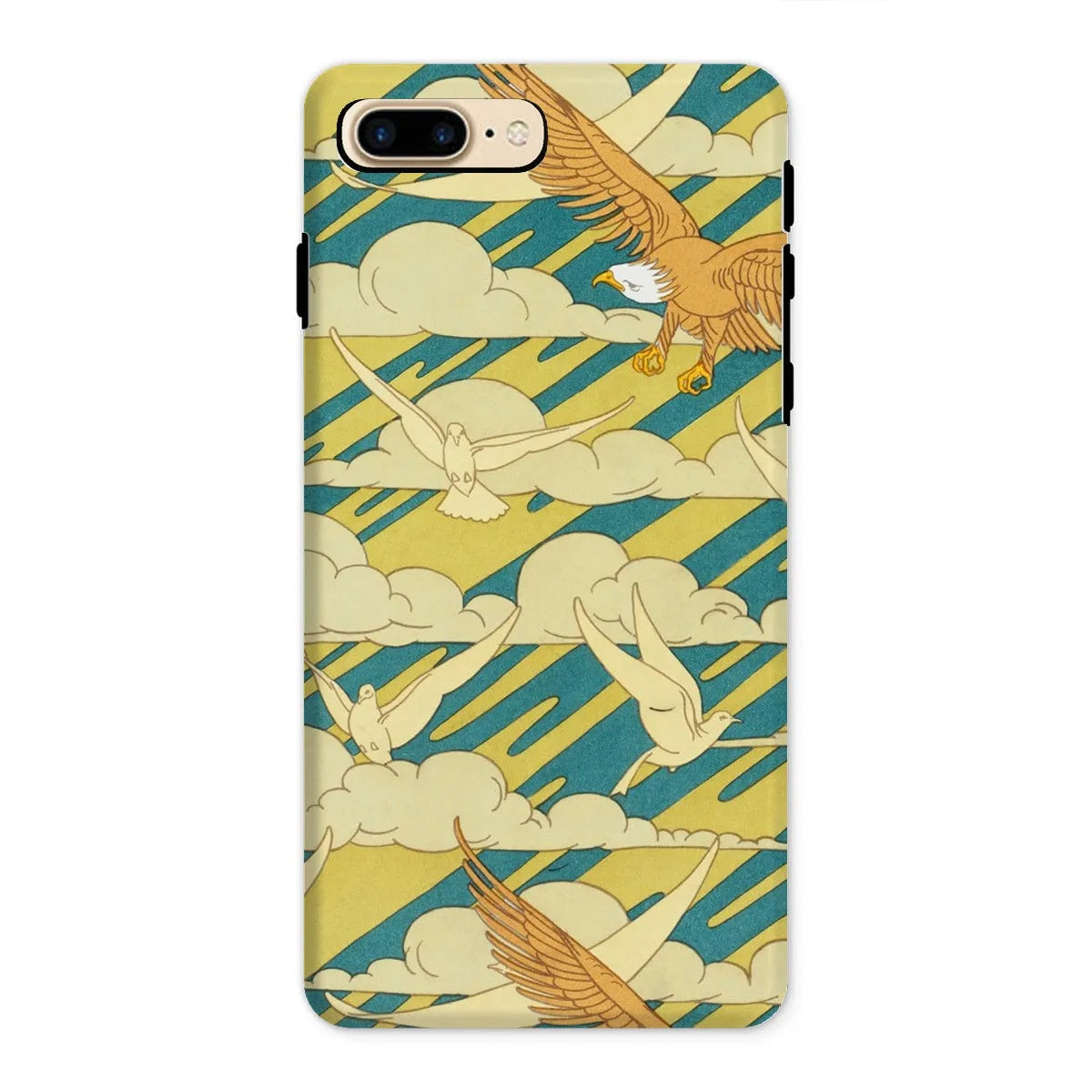 Aigles Et Pigeons - Aesthetic Bird Art Phone Case - Iphone 8 Plus / Matte - Mobile Phone Cases - Aesthetic Art