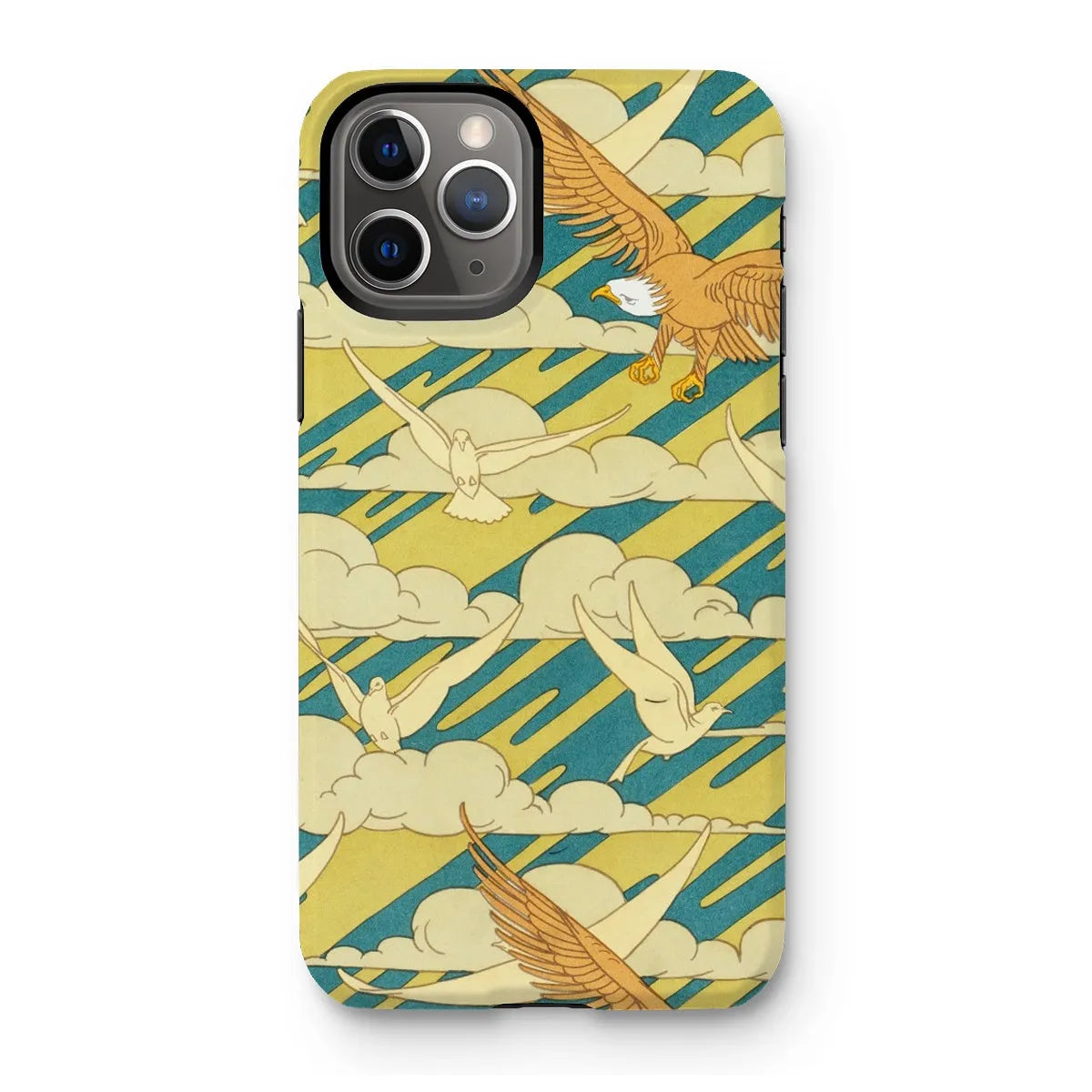 Aigles Et Pigeons - Aesthetic Bird Art Phone Case - Iphone 11 Pro / Matte - Mobile Phone Cases - Aesthetic Art