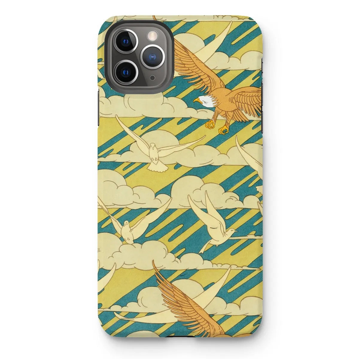 Aigles Et Pigeons - Aesthetic Bird Art Phone Case - Iphone 11 Pro Max / Matte - Mobile Phone Cases - Aesthetic Art