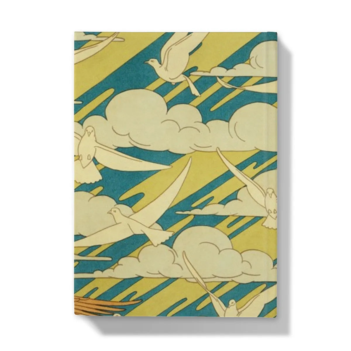 Aigles Et Pigeons By Maurice Pillard Verneuil Hardback Journal - Notebooks & Notepads - Aesthetic Art