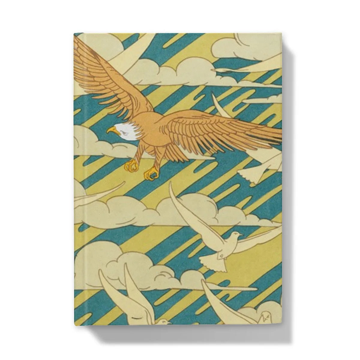 Aigles Et Pigeons By Maurice Pillard Verneuil Hardback Journal - 5’x7’ / 5’ x 7’ - Lined Paper - Notebooks &