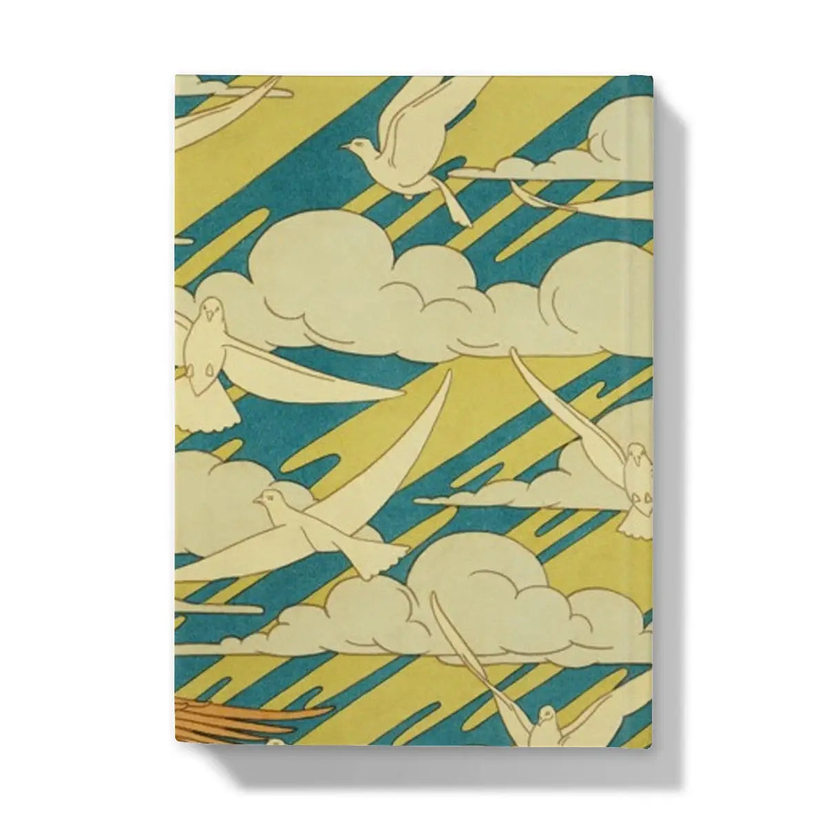 Aigles Et Pigeons - Maurice Pillard Verneuil Hardback Journal - Notebooks & Notepads - Aesthetic Art