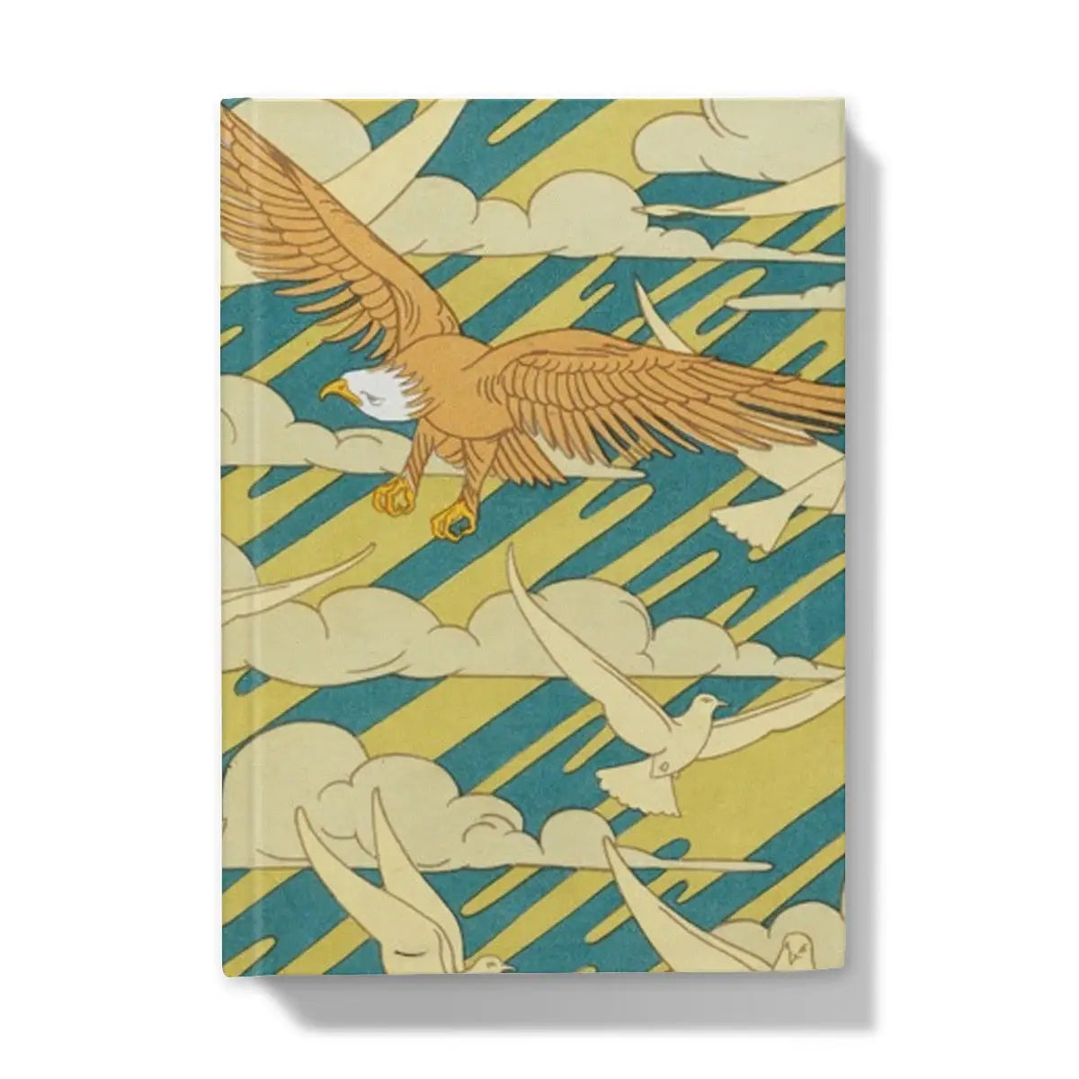Aigles Et Pigeons - Maurice Pillard Verneuil Hardback Journal - 5’x7’ / 5’ x 7’ - Lined Paper - Notebooks &