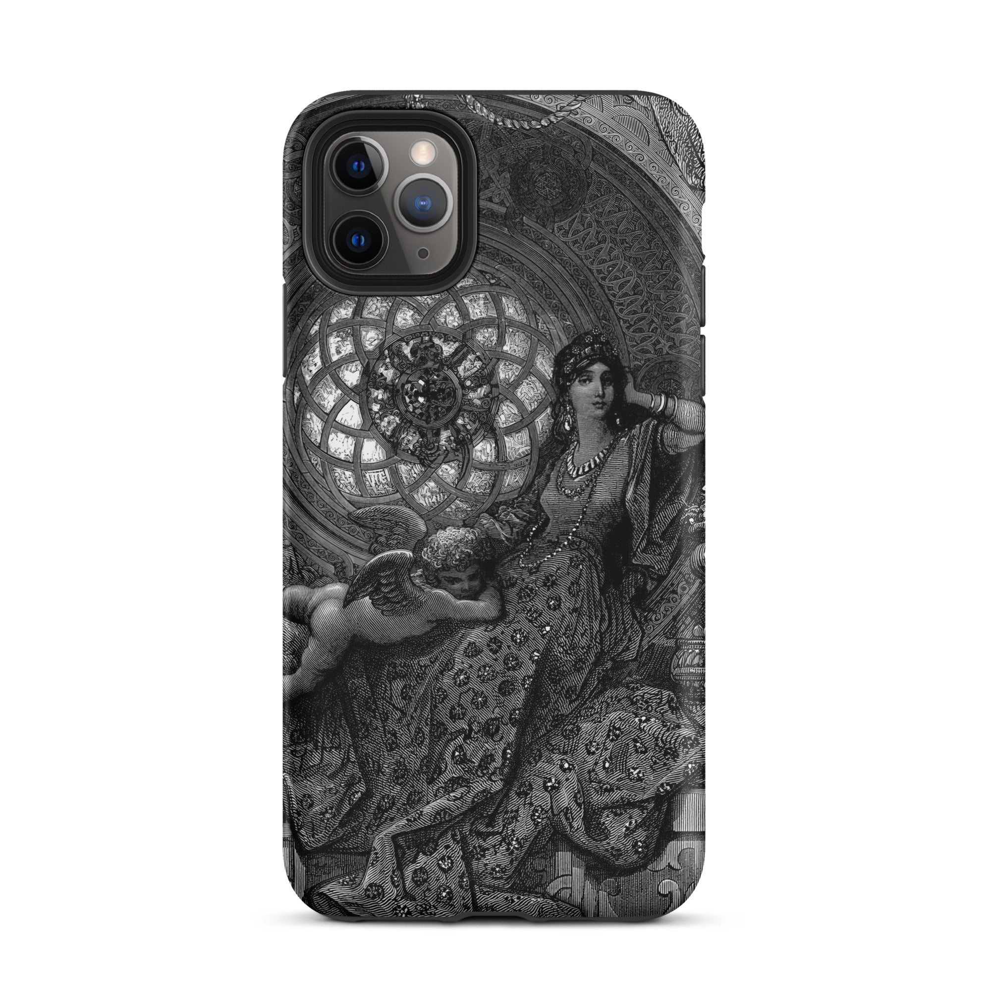 Alcina’s Beauty Overcomes All of Ruggiero’s Misgivings - Gustave Dore Iphone Case, 11 Pro Max / Matte