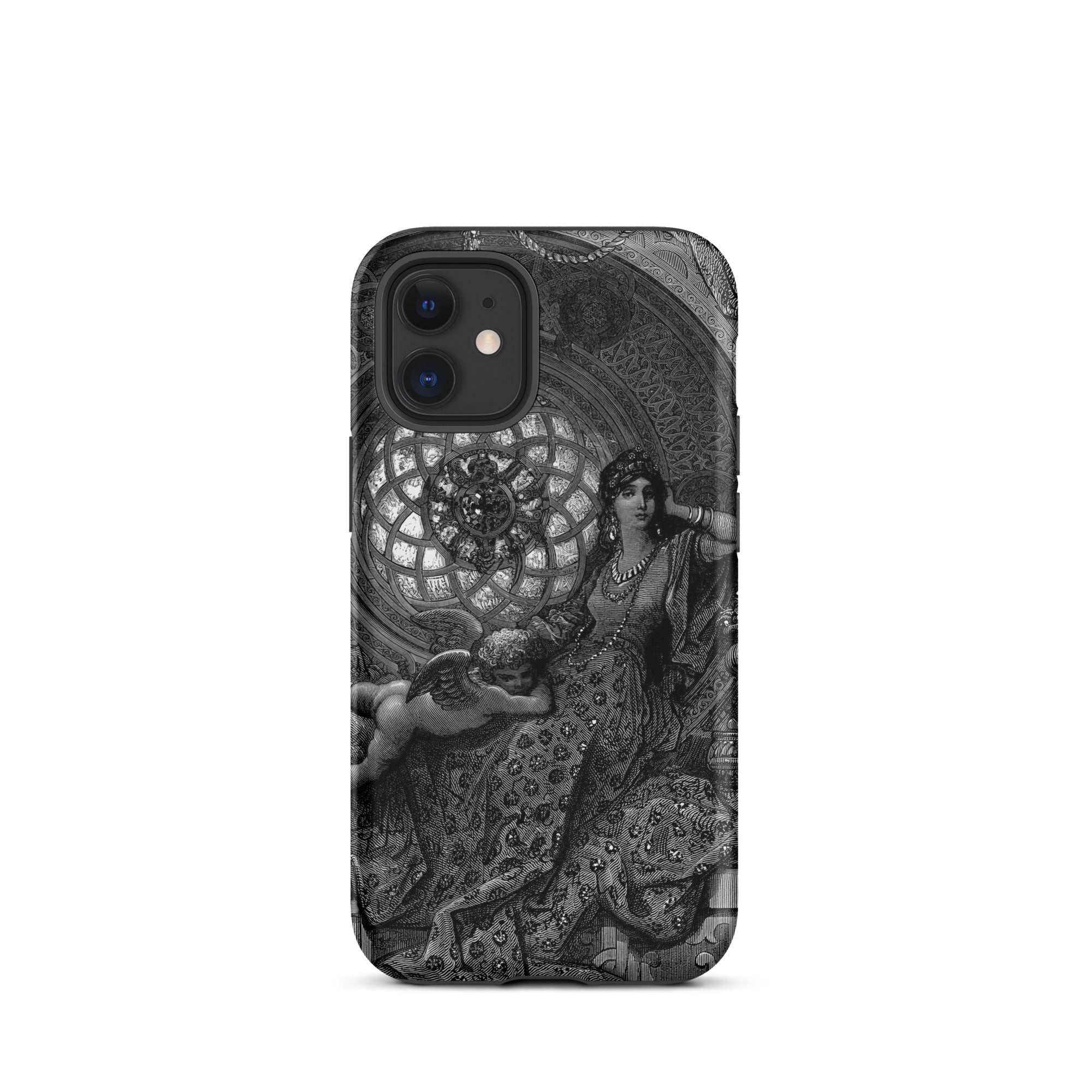 Alcina’s Beauty Overcomes All of Ruggiero’s Misgivings - Gustave Dore Iphone Case, 12 Mini / Matte
