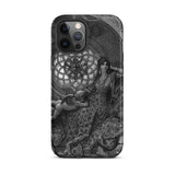 Alcina’s Beauty Overcomes All of Ruggiero’s Misgivings - Gustave Dore Iphone Case, 12 Pro Max / Matte, Black White Iphone Case Classical
