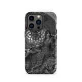 Alcina’s Beauty Overcomes All of Ruggiero’s Misgivings - Gustave Dore Iphone Case, 13 Pro / Matte, Black White Ornate Phone Case Classical