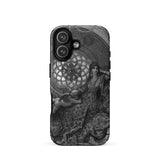 Alcina’s Beauty Overcomes All of Ruggiero’s Misgivings - Gustave Dore Iphone Case, 17 / Matte, Monochrome Phone Case Detailed Classical