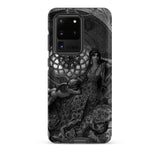 Alcina’s Beauty Overcomes All of Ruggiero’s Misgivings - Gustave Dore Samsung Case, Galaxy S20 Ultra / Matte, Smartphone Black White