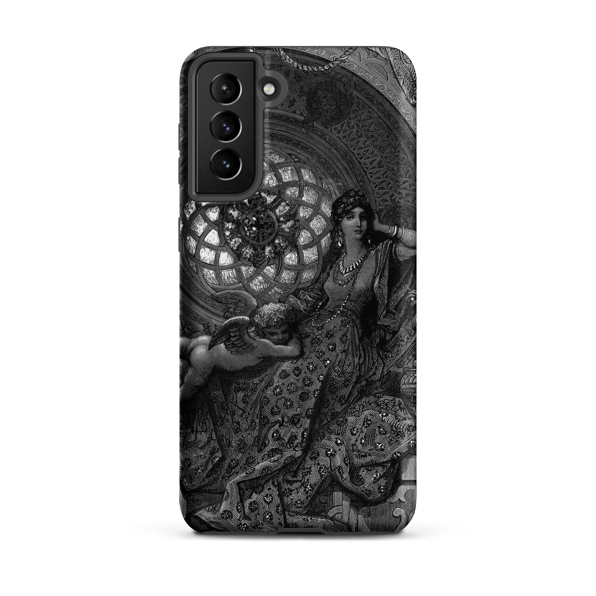 Alcina’s Beauty Overcomes All of Ruggiero’s Misgivings - Gustave Dore Samsung Case, Galaxy S21 Plus / Matte