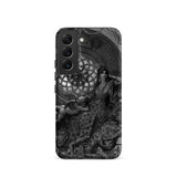 Alcina’s Beauty Overcomes All of Ruggiero’s Misgivings - Gustave Dore Samsung Case, Galaxy S22 / Matte, Black White Smartphone Case Ornate