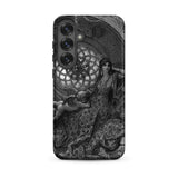 Alcina’s Beauty Overcomes All of Ruggiero’s Misgivings - Gustave Dore Samsung Case, Galaxy S25 Plus / Matte, Smartphone Case Black White