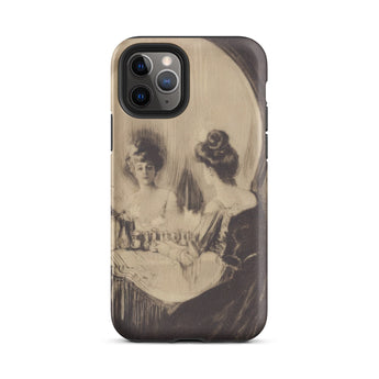 All is Vanity - Charles Allan Gilbert Iphone Case, 11 Pro / Matte, Iphone 12/13 Pro Phone Case Optical Illusion Painting