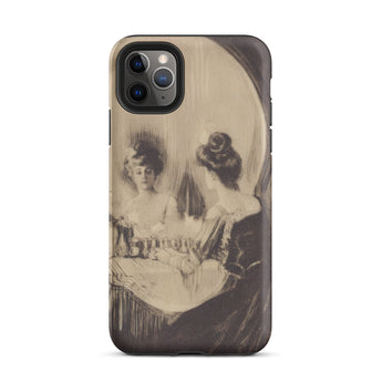 All is Vanity - Charles Allan Gilbert Iphone Case, 11 Pro Max / Matte, Iphone Vintage Optical Illusion Artwork Case