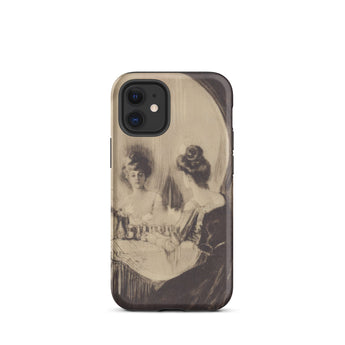All is Vanity - Charles Allan Gilbert Iphone Case, 12 Mini / Matte, Iphone 13 Case Skull Illusion Design