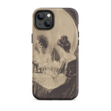 All is Vanity - Charles Allan Gilbert Iphone Case, 14 Plus / Matte, Iphone Case Vintage Illustration Two Women