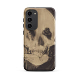 All is Vanity - Charles Allan Gilbert Samsung Case, Galaxy S23 Plus / Matte, Smartphone Vintage-style Graphic Two Women