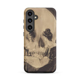 All is Vanity - Charles Allan Gilbert Samsung Case, Galaxy S24 Plus / Matte, Smartphone Case Vintage-style Illustration Woman Vanity