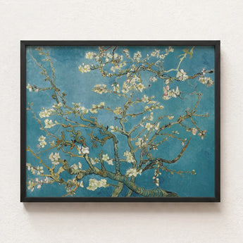Framed Reproduction Vincent Van Gogh’s ?Almond Blossoms” Delicate Gogh, Almond Blossom, Dutch Master’s Post-impressionist