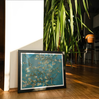 Almond Blossom - Vincent Van Gogh Art Print / Canvas Framed Print Gogh’s Almond Blossoms Artwork Wall Vincent Gogh, Blossom, Dutch Master’s