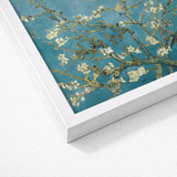 Framed Reproduction Vincent Van Gogh’s Almond Blossom Sleek Gogh, Dutch Master’s Post-impressionist
