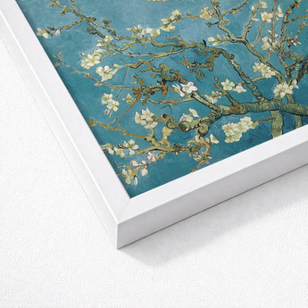 Framed Reproduction Vincent Van Gogh’s Almond Blossom Sleek Gogh, Dutch Master’s Post-impressionist