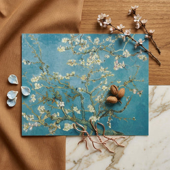 Almond Blossom - Vincent Van Gogh Art Print / Canvas Rectangular Card Vincent Gogh’s ?Almond Blossom” Painting Gogh, Almond Blossom, Dutch M