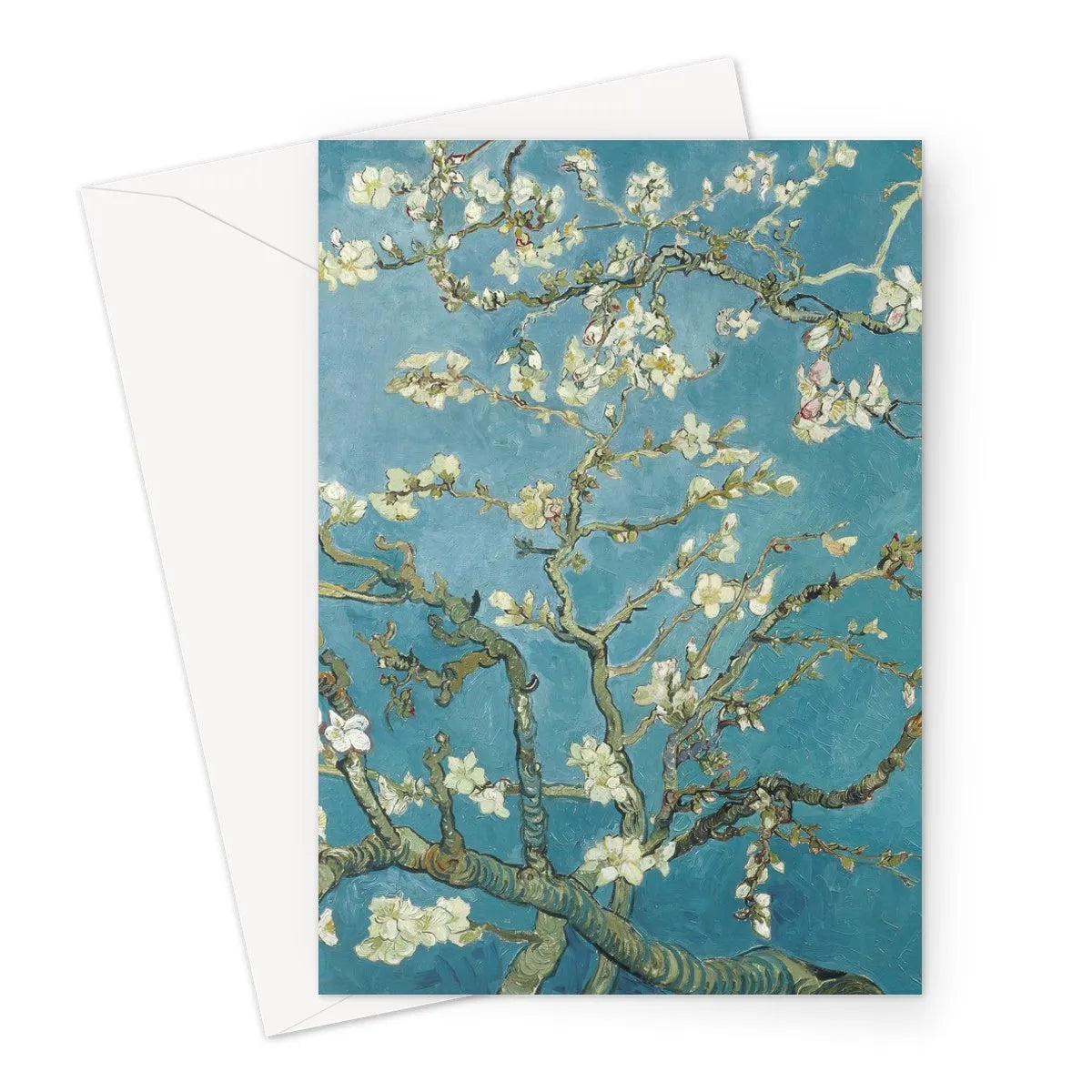 Almond Blossom By Vincent Van Gogh Greeting Card - A5 Portrait / 1 Card - Greeting & Note Cards - Aesthetic Art