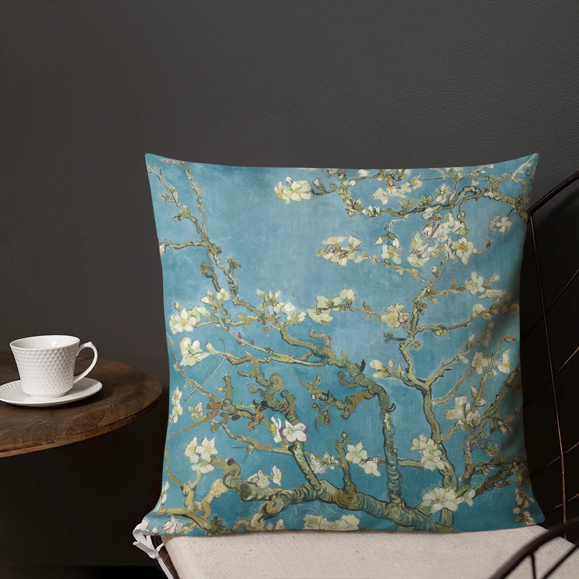 Almond Blossom - Vincent Van Gogh Modern Art Cushion - Throw Pillows - Aesthetic Art