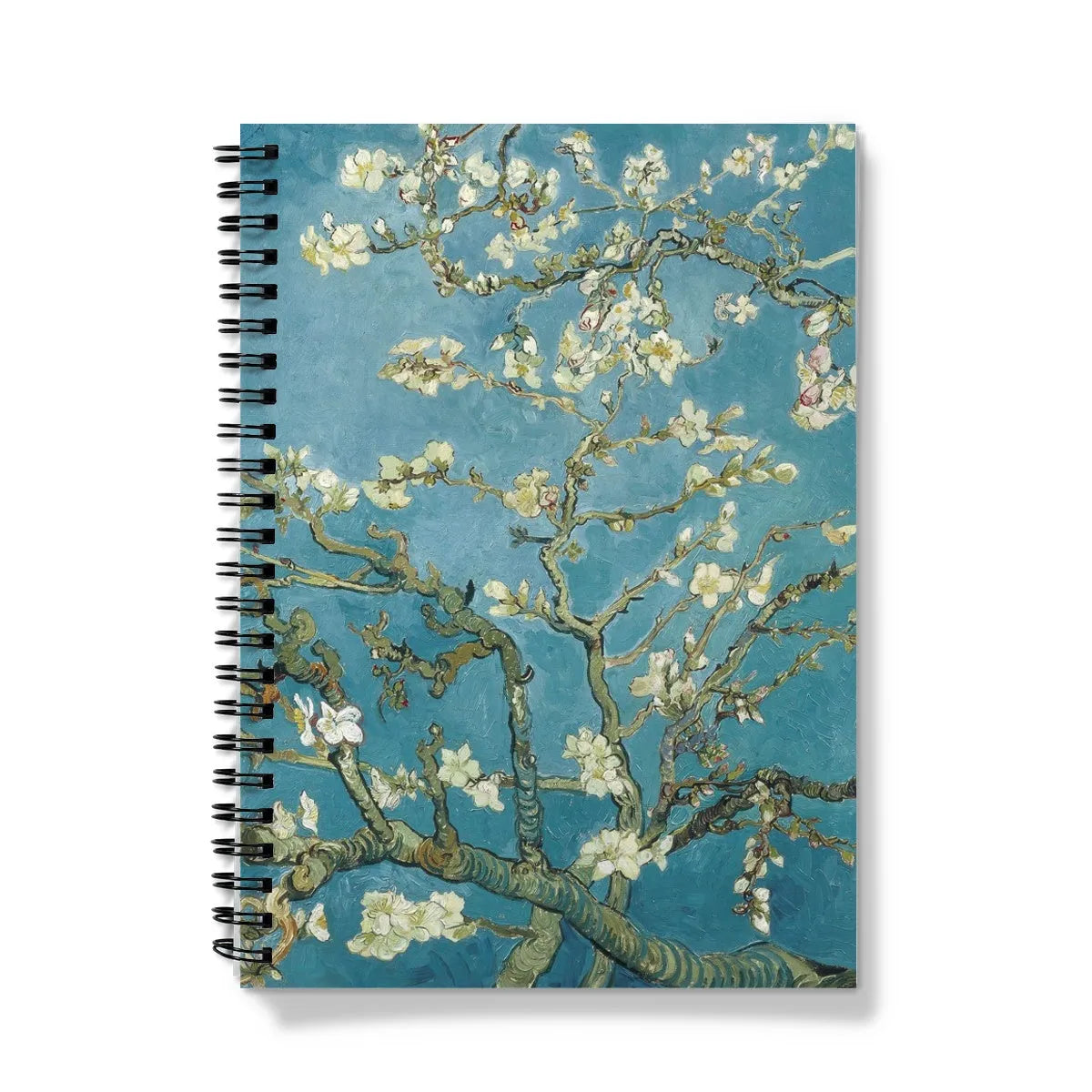 Almond Blossom By Vincent Van Gogh Notebook - A5 / Graph - Notebooks & Notepads - Aesthetic Art