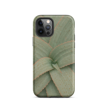 Aloe Pattern Iphone Case, 12 Pro / Matte, Mobile Phone Cases, Toby Leon