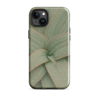 Aloe Pattern Iphone Case, 15 Plus / Gloss, Mobile Phone Cases, Toby Leon
