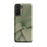 Aloe Pattern Phone Case, Samsung Galaxy S21 Plus / Gloss, Mobile Cases, Toby Leon