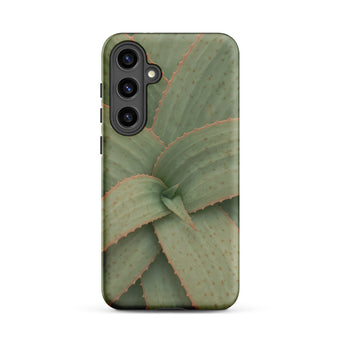 Aloe Pattern Phone Case, Samsung Galaxy S24 Plus / Matte, Mobile Cases, Toby Leon