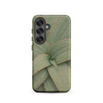 Aloe Pattern Phone Case, Samsung Galaxy S25 / Matte, Mobile Cases, Toby Leon