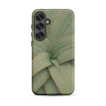 Aloe Pattern Phone Case, Samsung Galaxy S25 Plus / Matte, Mobile Cases, Toby Leon