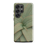 Aloe Pattern Phone Case, Samsung Galaxy S25 Ultra / Gloss, Mobile Cases, Toby Leon