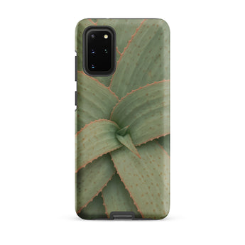 Aloe Pattern Samsung Case, Galaxy S20 Plus / Matte, Mobile Phone Cases, Toby Leon