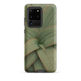 Aloe Pattern Samsung Case, Galaxy S20 Ultra / Matte, Mobile Phone Cases, Toby Leon