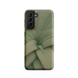 Aloe Pattern Samsung Case, Galaxy S21 / Matte, Mobile Phone Cases, Toby Leon